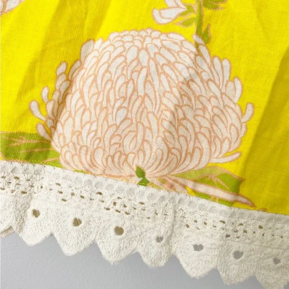 Farm Rio Garden Linen Blend Wrap Skirt, Size L - Picture 12 of 14